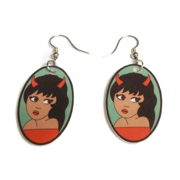 Devil Girl Earrings