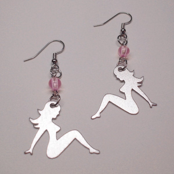 Super Sexy Pin Up/Mud Flap Girl Earrings