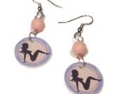 Super Cute Mud Flap Girl Earrings
