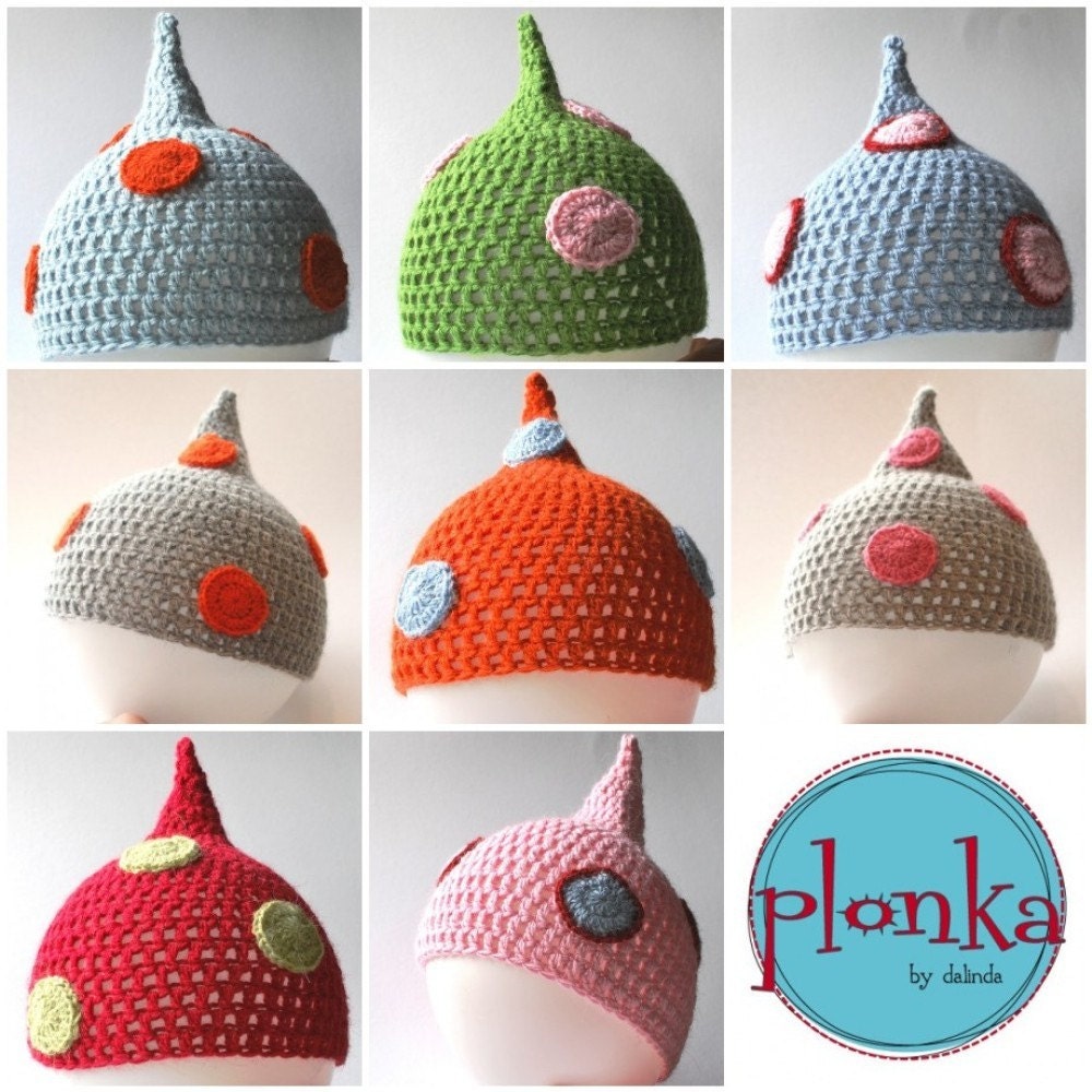 Make your own plonkas hat with this CROCHET KIT.