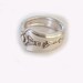 Spoon Ring Spoon Jewelry Recycled Silverware Spring Garden 1949 Custom Made to Order