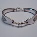 Spoon Bracelet Recycled Silverware Jewelry Sterling Beads Bird of Paradise Made to Order