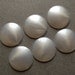 Vintage white pearlescent cabochons