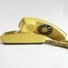 1970s Trimline Yellow Telephone, Canary Yellow Rotary Phone