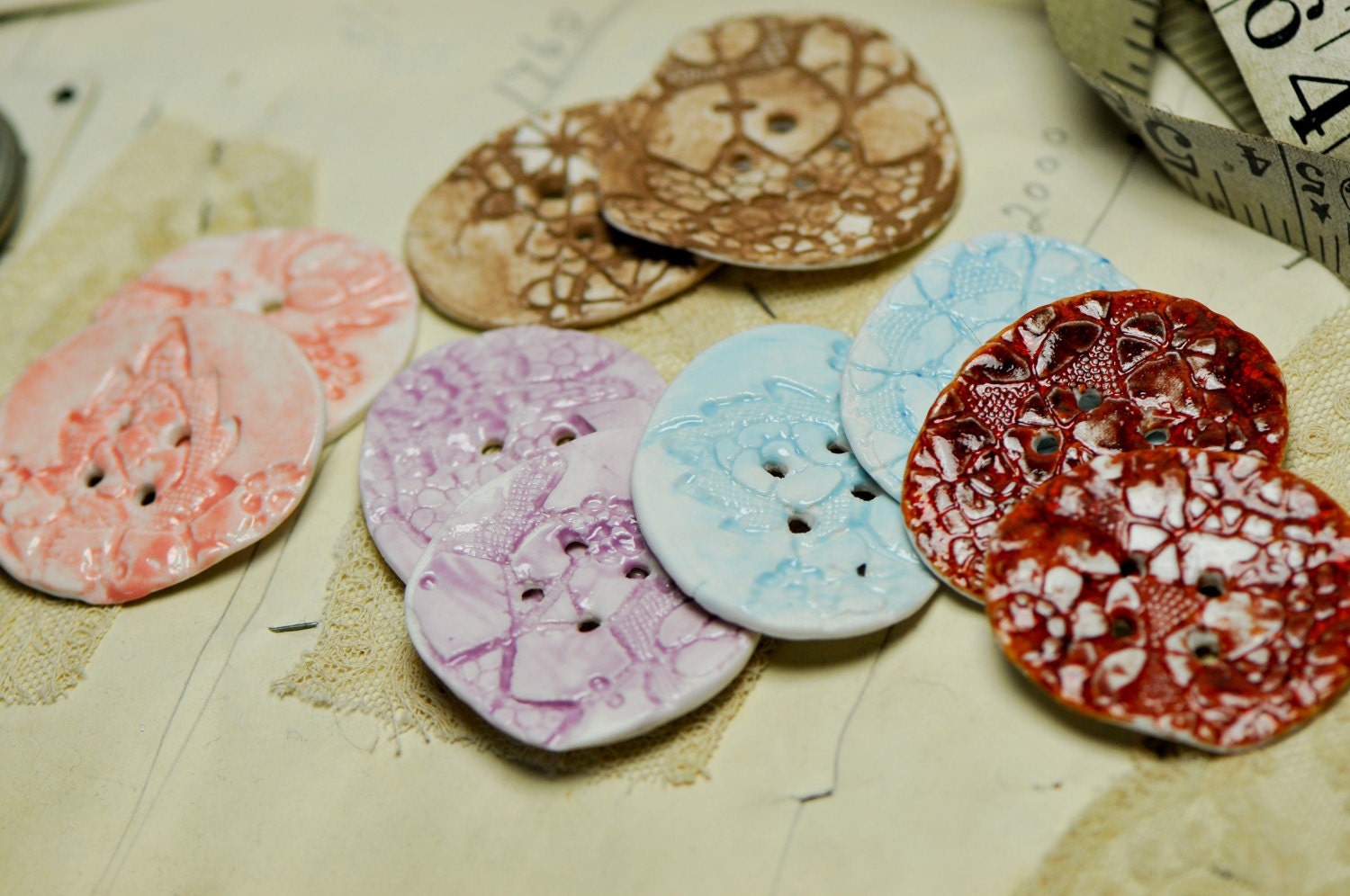 One off deal .... sew on buttons
