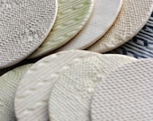 Porcelain Knitware Coasters