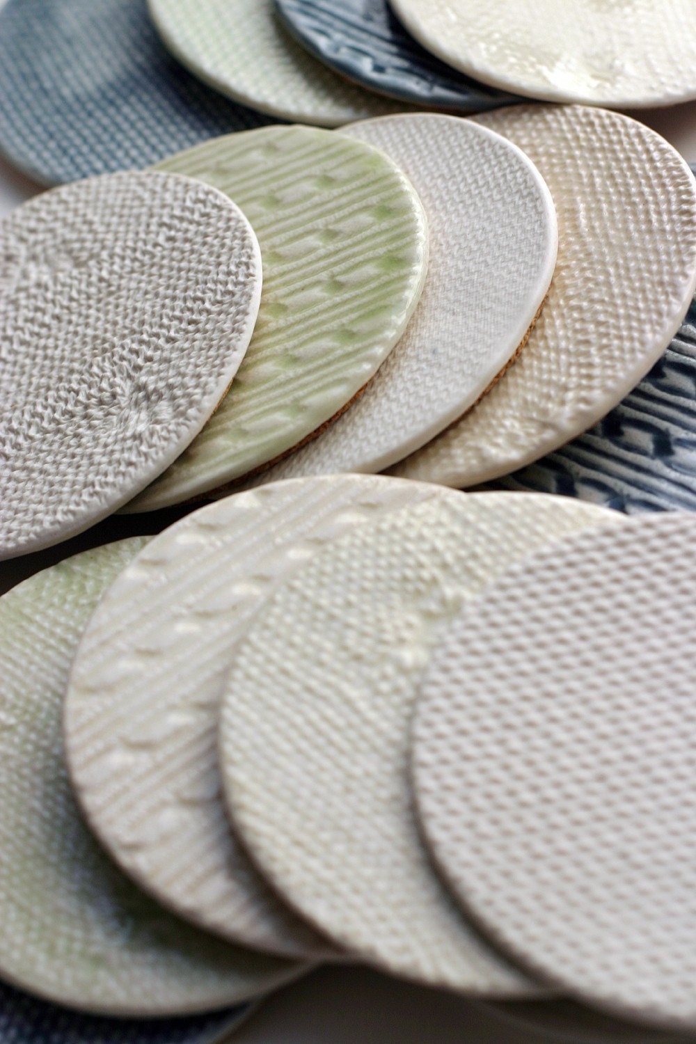 Porcelain Knitware Coasters