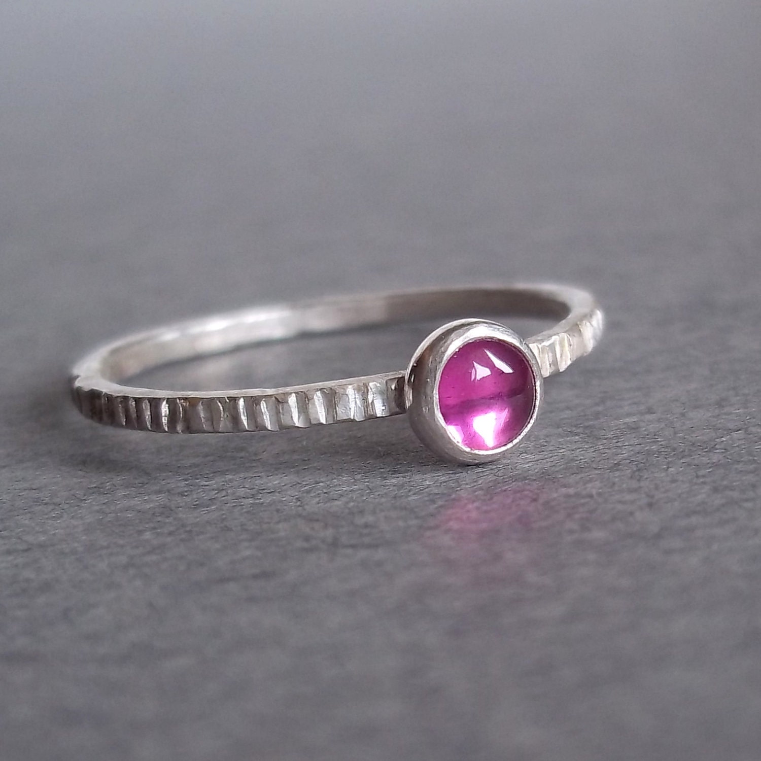 Tiny Ruby Ring