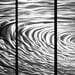 Silver Modern Original Metal Abstract Ripple Effect Wall Art Sculpture / by Jon Allen