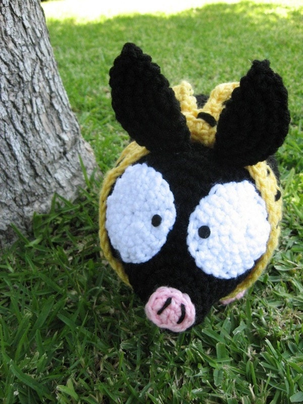 P-chan Plush Crochet Pig