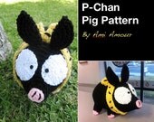 PDF Pig Pchan Crochet Pattern Amigurumi