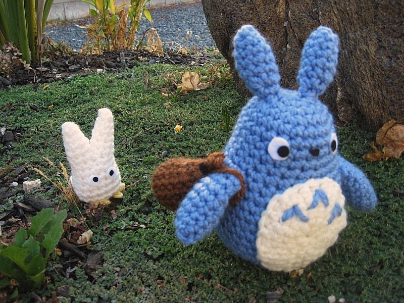 Blue Totoro Doll version