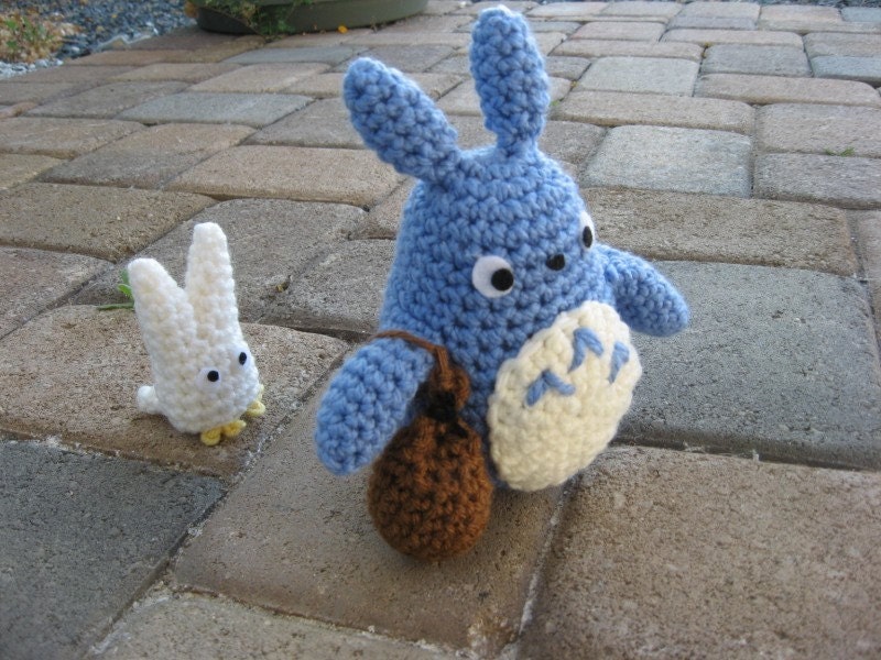 Blue Totoro Doll version