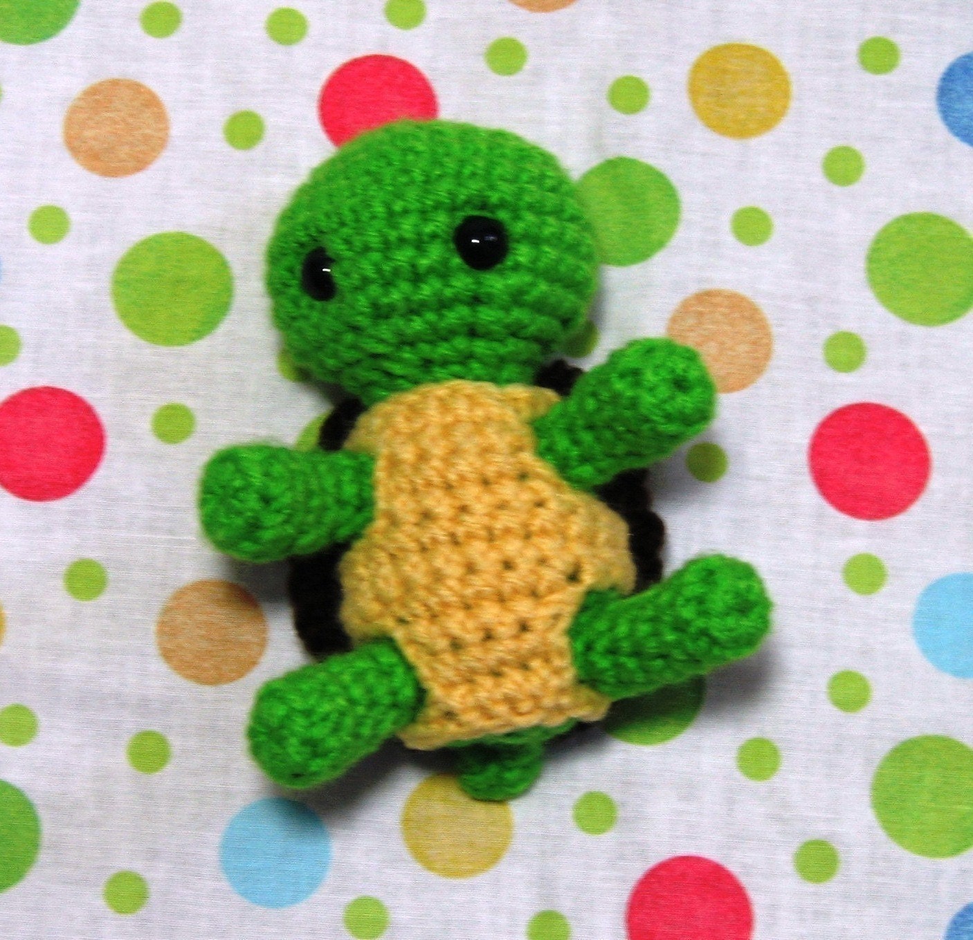 Items similar to PDF CROCHET PATTERN - Baby Turtle on Etsy