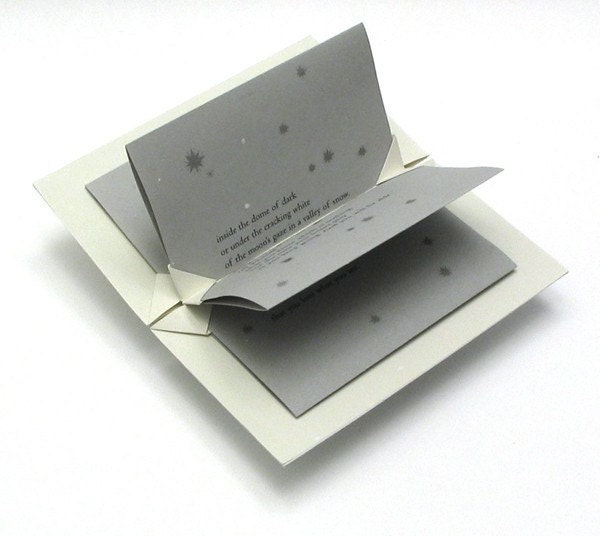 DIY Kit, Book Making Kit, Instructions for a blizzard book, Ready to Ship