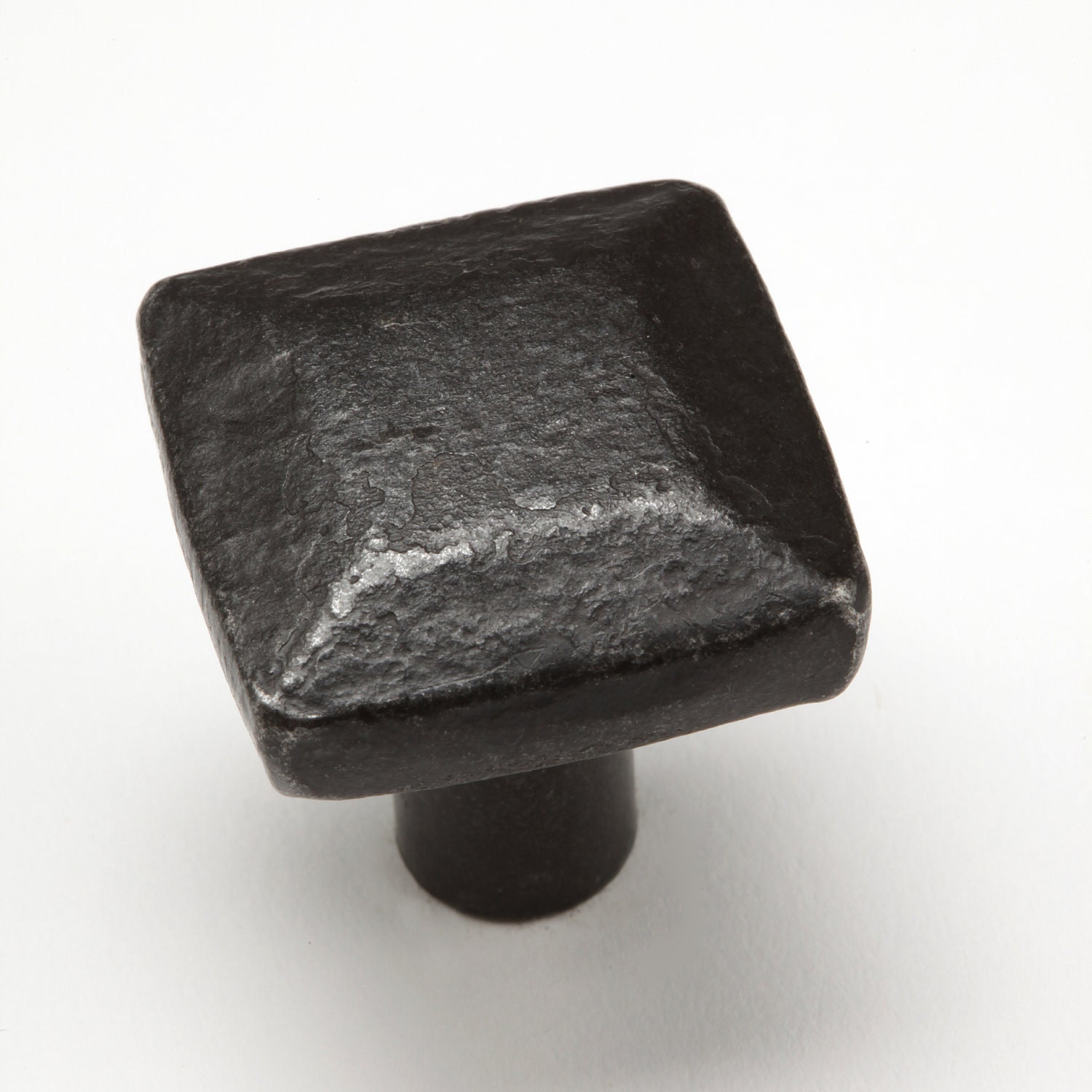 1" Post Cap Knob 0414 - Wrought Iron Cabinet Hardware