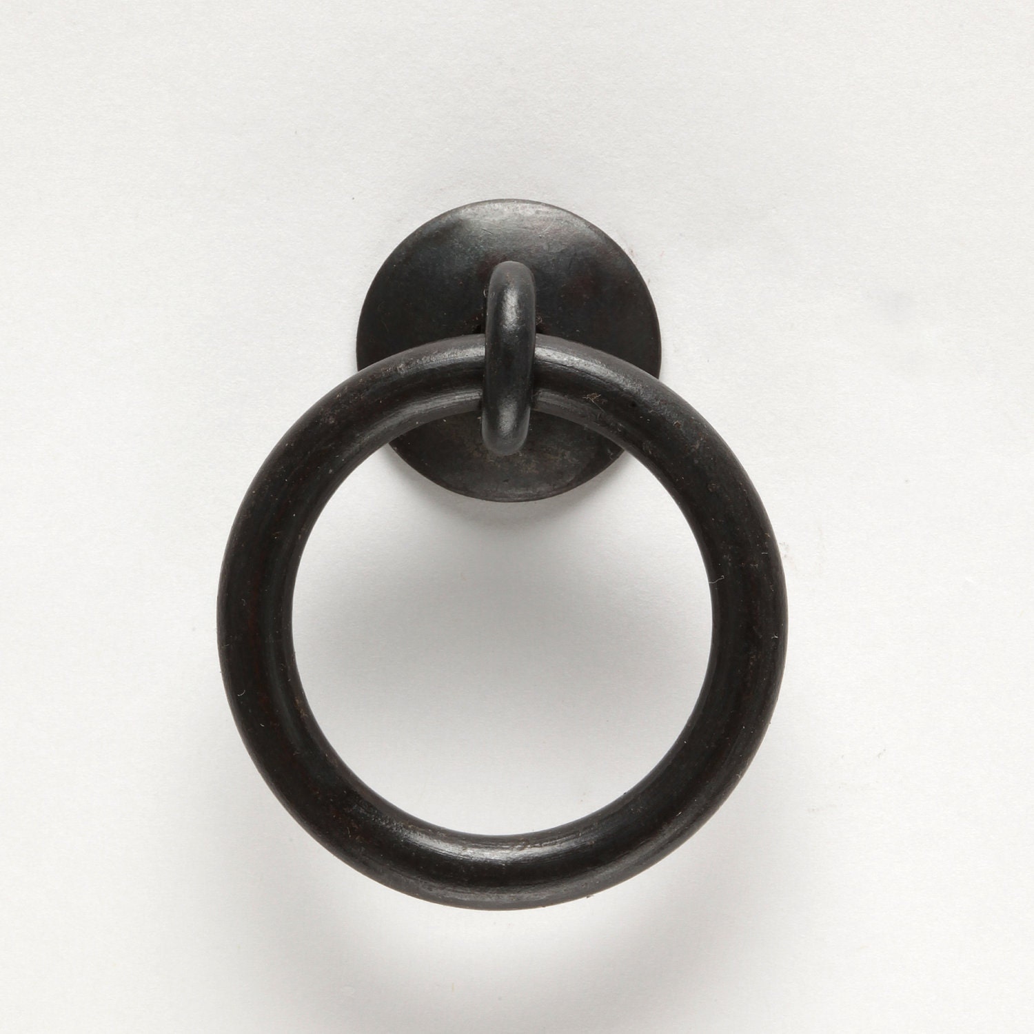 Large Ring Pull 0103-11 -  Wrought Iron Cabinet Hardware