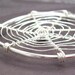 Web Necklace in Sterling Silver Large Size