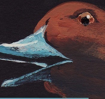 Foie Gras - bird RECTANGLE MAGNET