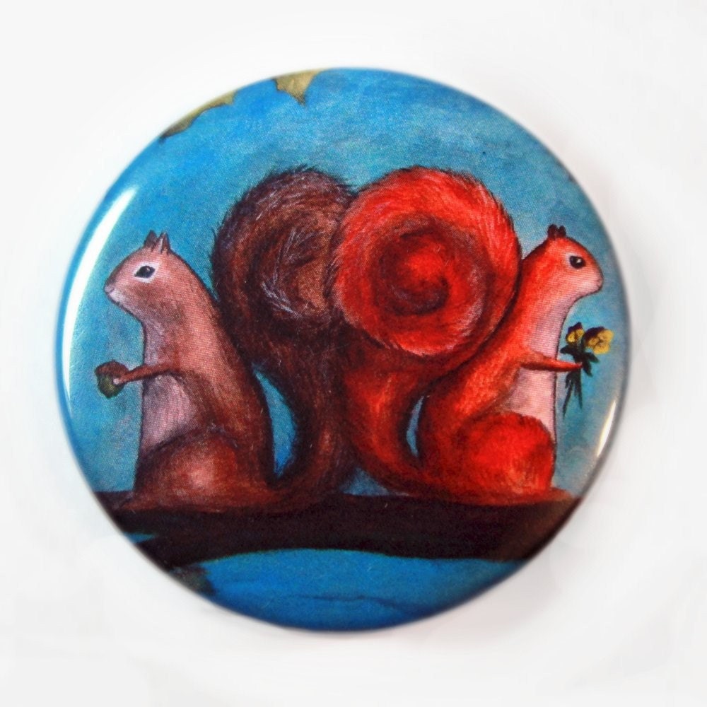 2.25" Inch Pocket Mirror - A Place For Secrets Shared