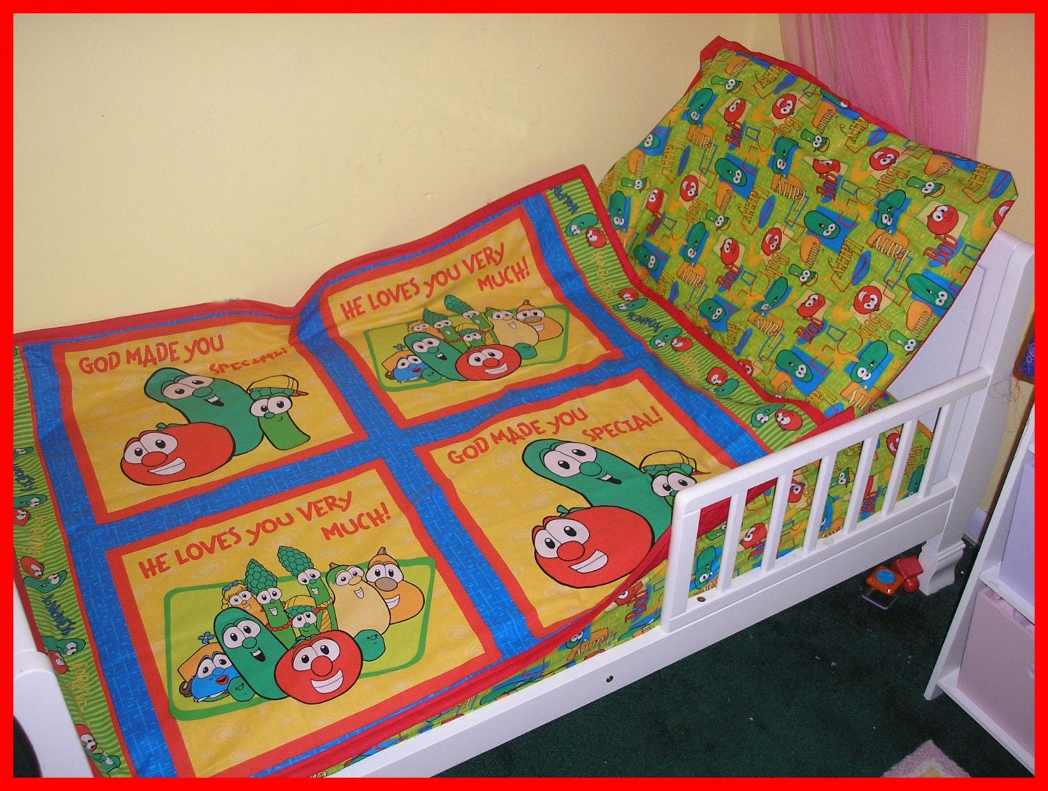 Veggie Tales Bedroom Decor