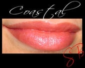 Coastal Mineral Lipstick (Light warm coral) makeup Cheek and Lip Color