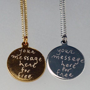 Items similar to Birdhouse Jewelry Custom Inscription Necklace