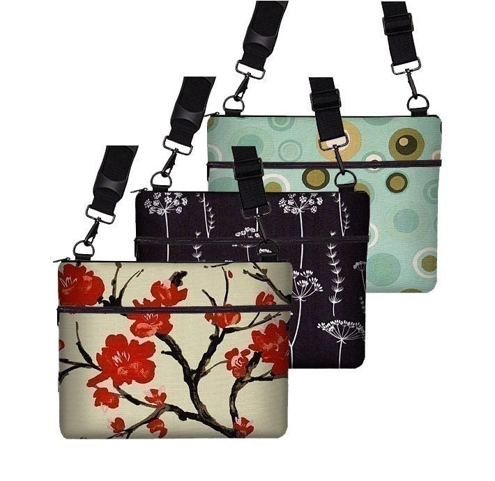 13 inch MACBOOK and Unibody and Pro Laptop Sleeve\/Bag\/Case with zipper pocket and adjustable strap -- lots of fabrics to choose from