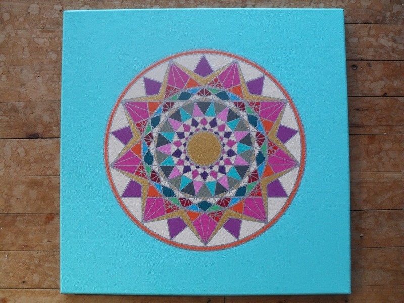 Sacred Geometry Painting