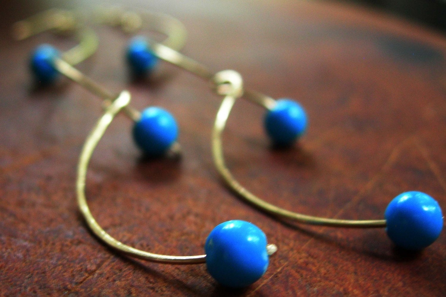 Criminally Chic- Turquoise Earrings