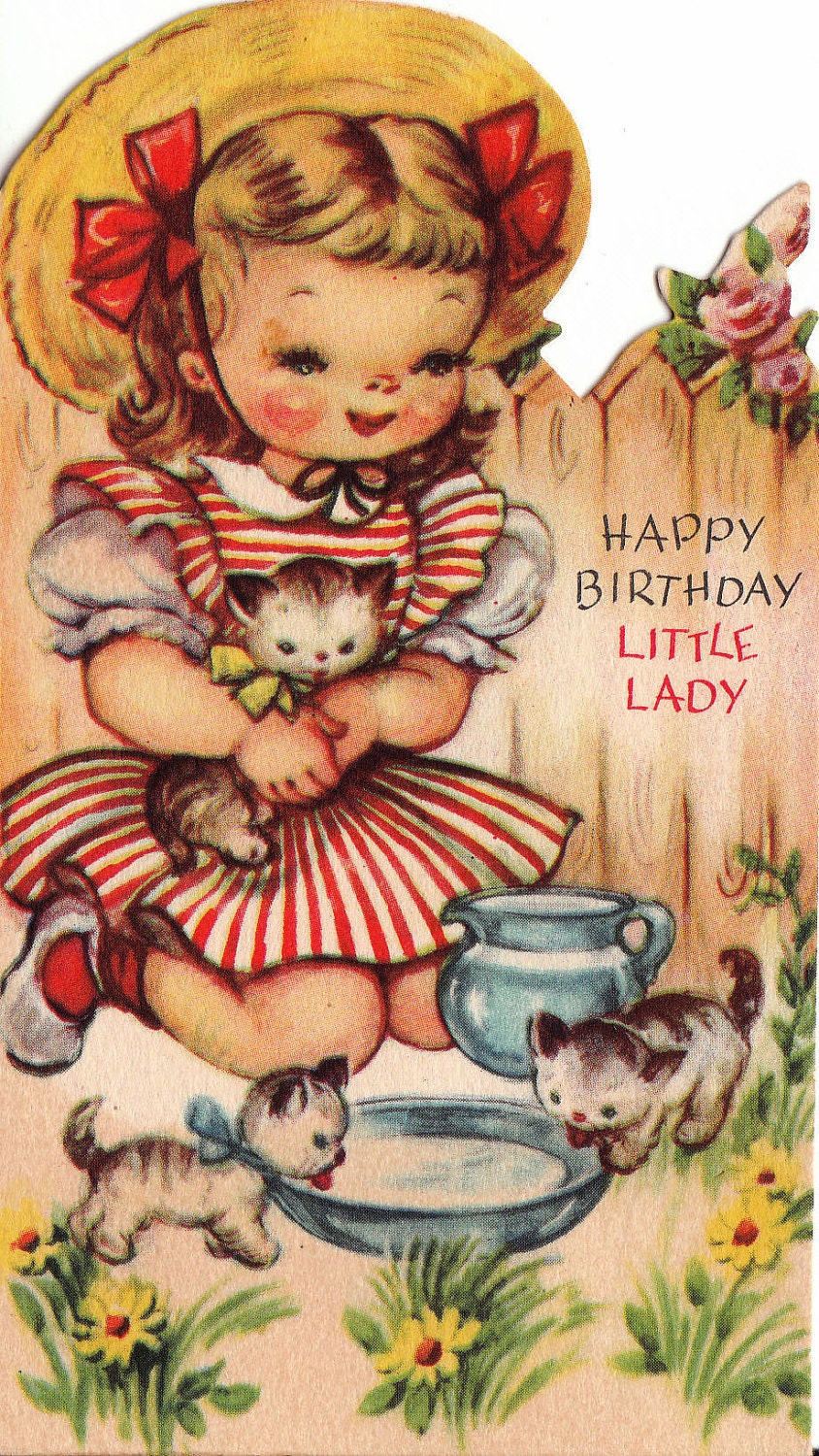 Vintage Happy Birthday Sister Cards  Hot Girls Wallpaper