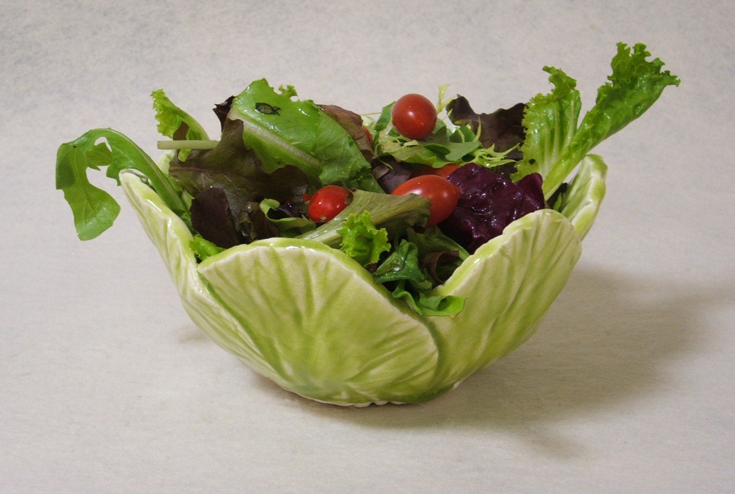 Lettuce Leaf Bowl by BlueSkyPotteryCO on Etsy