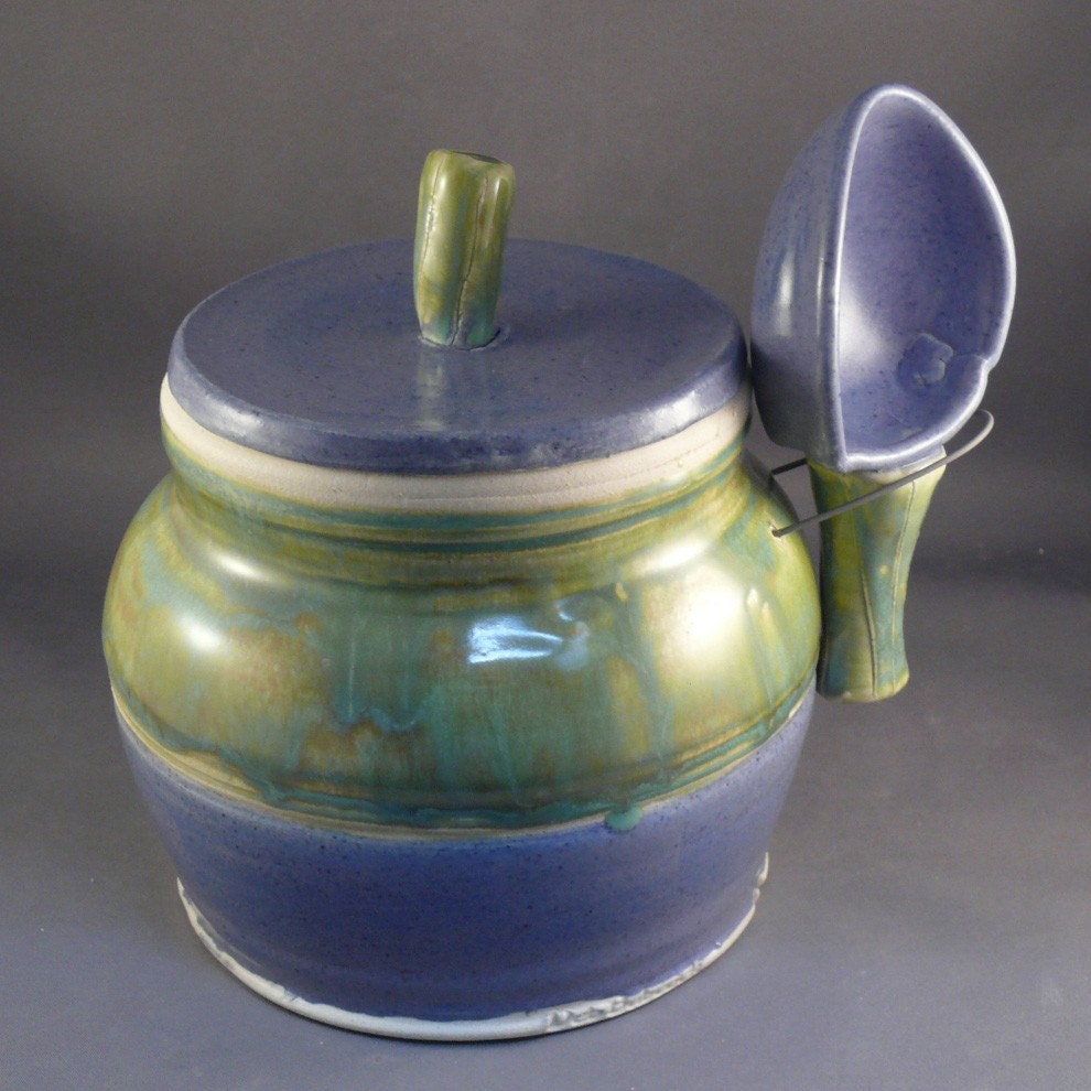 Storage Jar Canister with Scoop