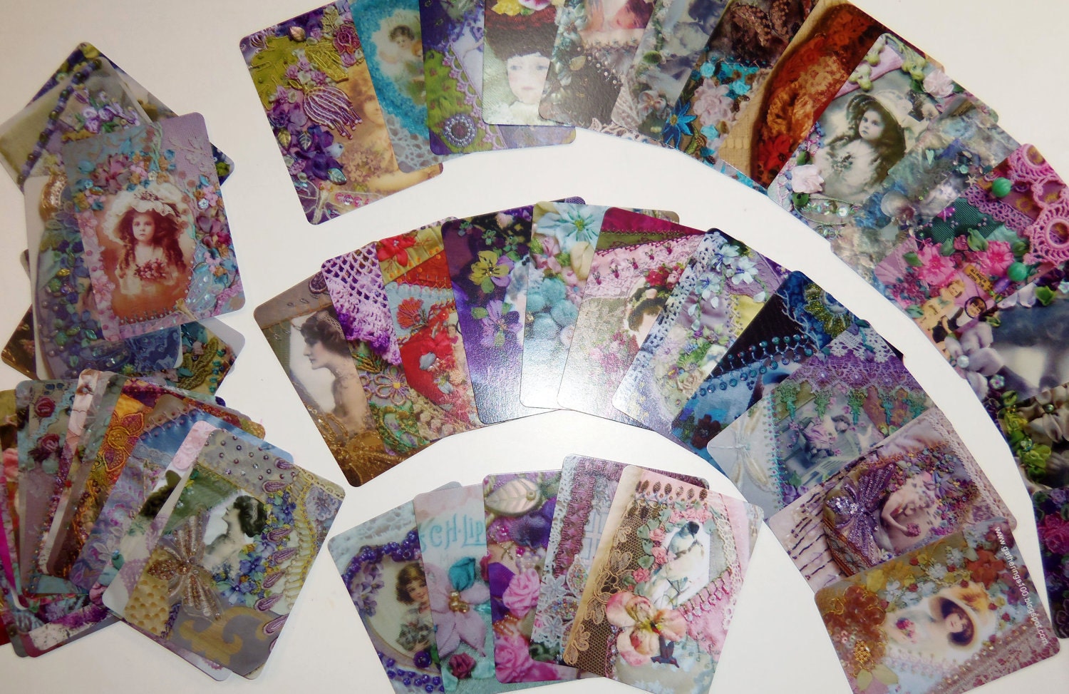 Crazy Quilt Playing Cards