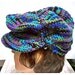 Knitted Autumn Accessories Newsboy Hat For Women in Acrylic Yarn - Matching Cowl Reserved for Kelly Barnes