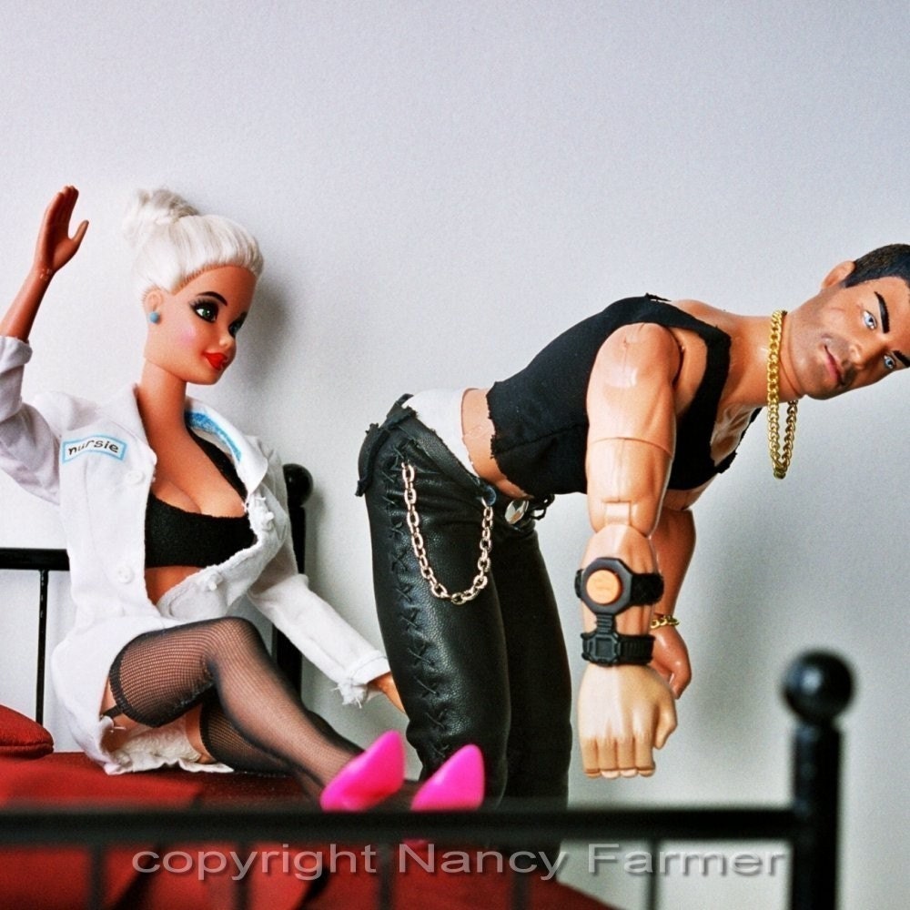 A Good Spanking - Fetishdollies - blank greetings card image 7/1.  (mature)