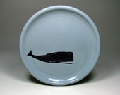 little plate whale (storm) - Made to Order / Pick Your Colour
