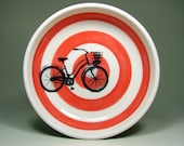 lo bowl speedy delivery (striped clementine). Made to Order.
