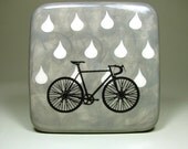 tile of a road bike. READY TO SHIP.