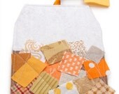 Felt Drink Coaster Scrappy Fabric Novelty Tea Bag