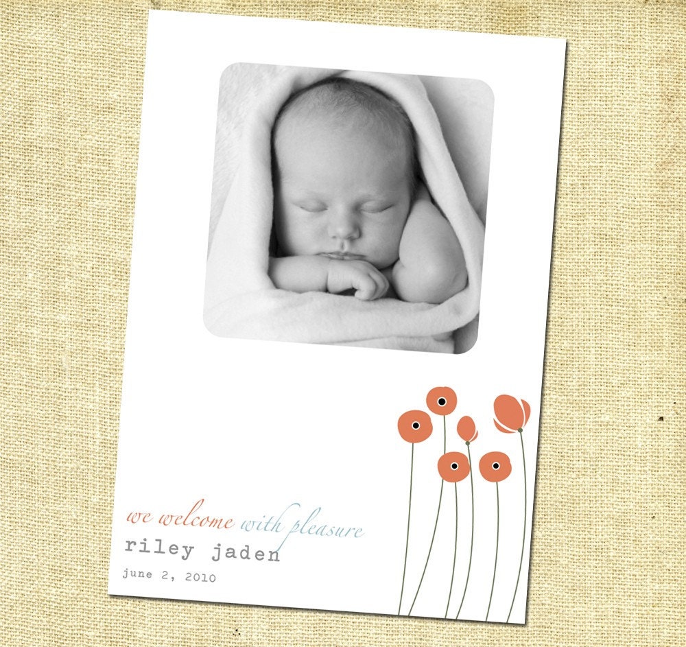Riley Birth Announcement