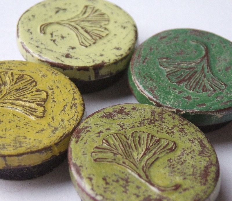 Shades of Green Magnet Set