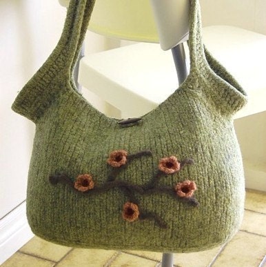 PDF PATTERN - The Ashling Tote - Cascade 220 Wool Version