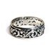 Band Ring Filigree Sterling Silver Wedding ring
