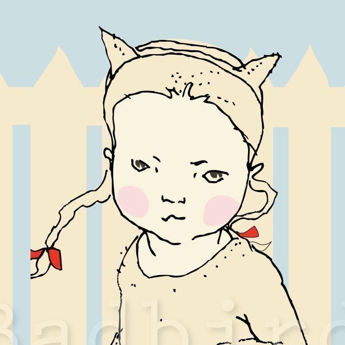 Kitty Girl fine art print