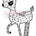 Little Deer Embroidery Pattern