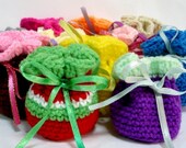 Crochet Bag Pattern Small Pouch Crochet Pattern PDF Instant Download Super Mini Drawstring Pouch Crochet Pattern