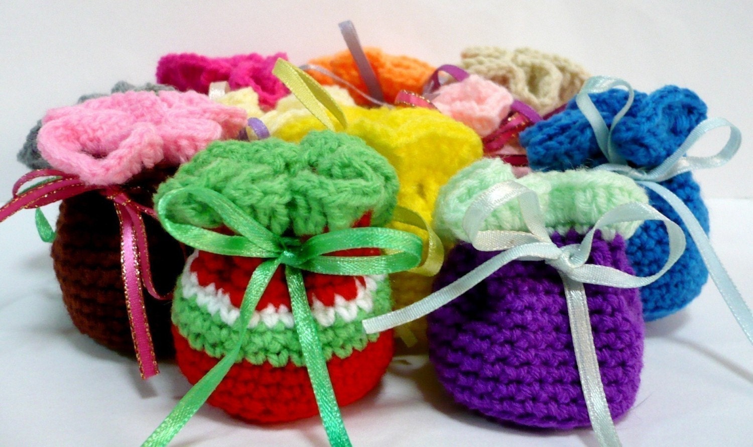Crochet Bag Pattern Small Pouch Crochet Pattern PDF by melbangel