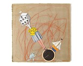 Chaos Theory - Original COLLAGE on Box Top