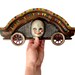 Circus Wagon - Original MIXED MEDIA Assemblage